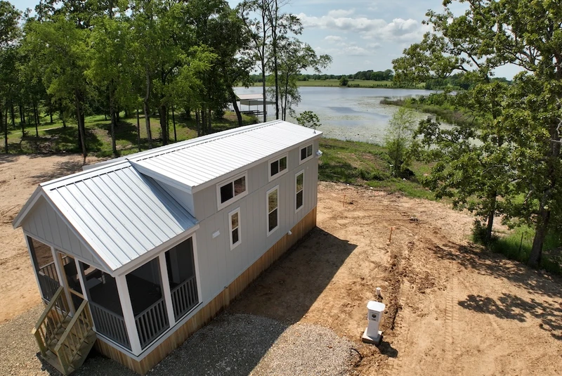 tiny home vacations in texas at Twin Lakes Resort are unforgettable